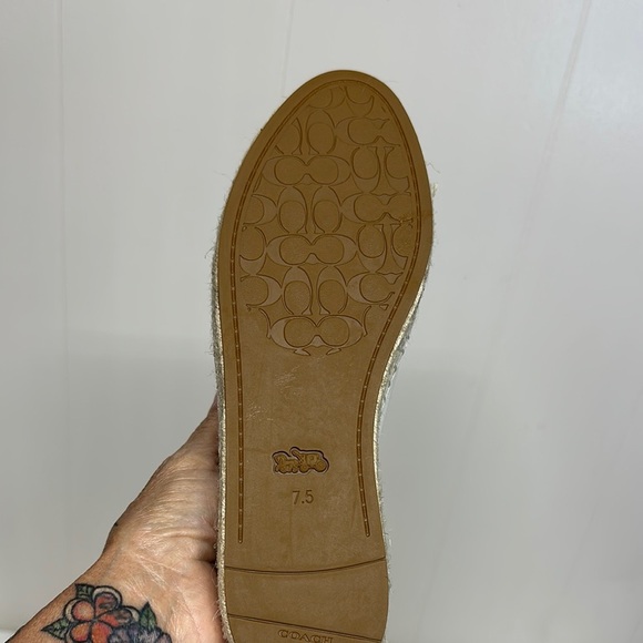 Coach Pink and White Leather Sneakers Never Wore (see photos) - Picture 9 of 16